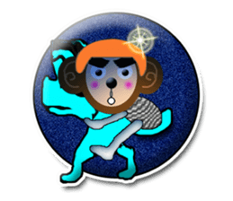 XOXO Monkeys0-1Japan sticker #9616280