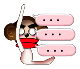 PRISCILLA!monkeys1-1 sticker #9616306