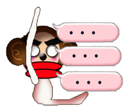 PRISCILLA!monkeys1-1 sticker #9616306