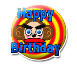 PRISCILLA!monkeys1-1 sticker #9616309