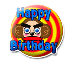 PRISCILLA!monkeys1-1 sticker #9616309