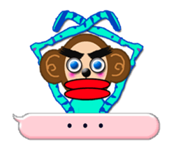 PRISCILLA!monkeys1-1 sticker #9616315
