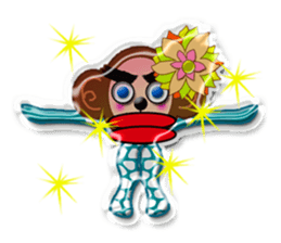 PRISCILLA!monkeys1-1 sticker #9616320