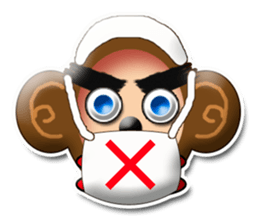 PRISCILLA!monkeys1-1 sticker #9616327