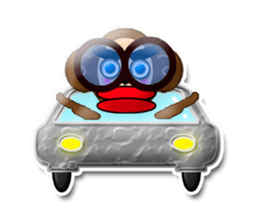 PRISCILLA!monkeys1-1 sticker #9616330