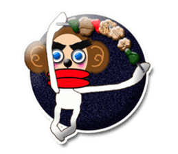 PRISCILLA!monkeys1-1 sticker #9616331