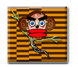 PRISCILLA!monkeys1-1 sticker #9616332