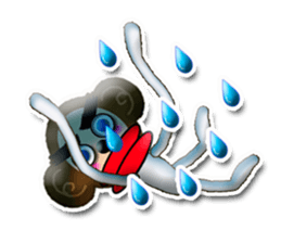 PRISCILLA!monkeys1-1 sticker #9616338