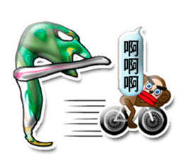 PRISCILLA!monkeys1-1 sticker #9616341