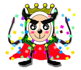 ZENTAI white man 0-1 sticker #9616445