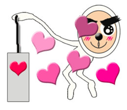 ZENTAI white man 0-1 sticker #9616451