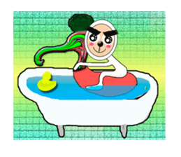 ZENTAI white man 0-1 sticker #9616459