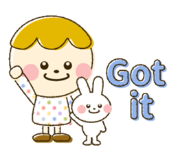 Cute circle and cute square sticker #9616509