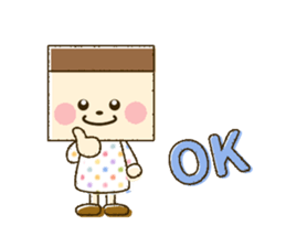 Cute circle and cute square sticker #9616510