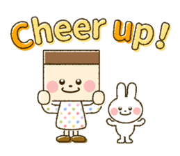 Cute circle and cute square sticker #9616516