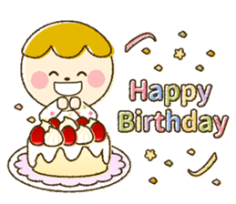 Cute circle and cute square sticker #9616523