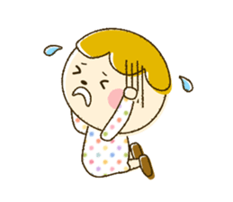 Cute circle and cute square sticker #9616528