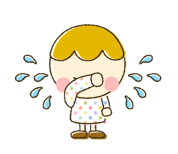 Cute circle and cute square sticker #9616531