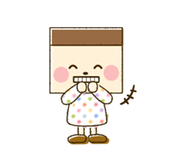 Cute circle and cute square sticker #9616533