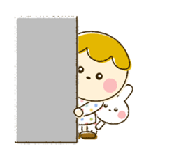 Cute circle and cute square sticker #9616535