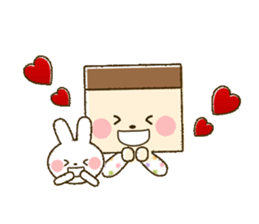 Cute circle and cute square sticker #9616537