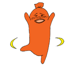 Fish sausage2 sticker #9616588