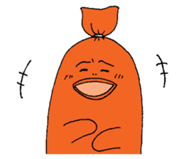 Fish sausage2 sticker #9616590