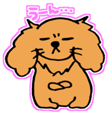 miniature dachshund tsubaki sticker #9617747