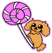 miniature dachshund tsubaki sticker #9617752