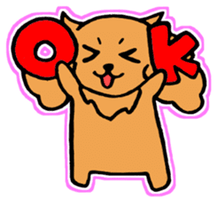 miniature dachshund tsubaki sticker #9617753