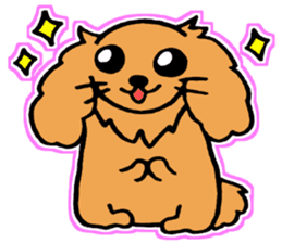 miniature dachshund tsubaki sticker #9617756