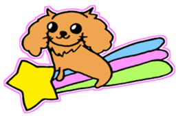 miniature dachshund tsubaki sticker #9617757