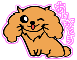 miniature dachshund tsubaki sticker #9617767