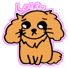 miniature dachshund tsubaki sticker #9617771