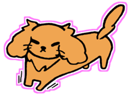 miniature dachshund tsubaki sticker #9617775