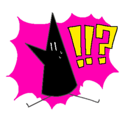 fairy triangle sticker #9618030