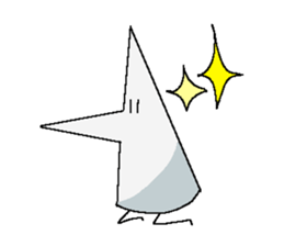 fairy triangle sticker #9618037