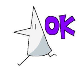 fairy triangle sticker #9618038