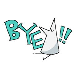 fairy triangle sticker #9618041