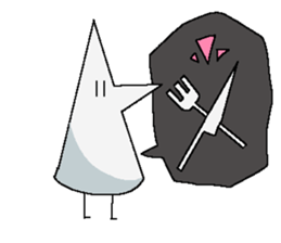 fairy triangle sticker #9618046