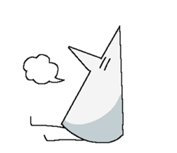 fairy triangle sticker #9618047