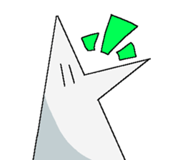 fairy triangle sticker #9618049