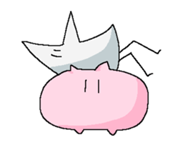 fairy triangle sticker #9618055