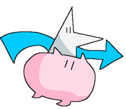 fairy triangle sticker #9618057