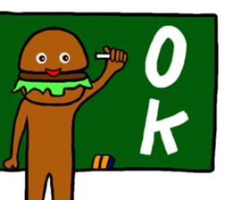 I am Hamburger sticker #9618104