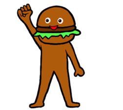 I am Hamburger sticker #9618105