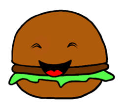 I am Hamburger sticker #9618110