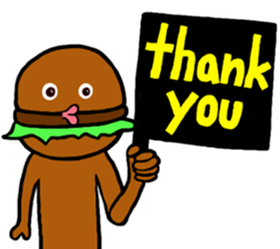 I am Hamburger sticker #9618114