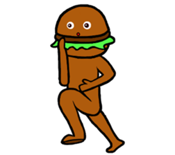 I am Hamburger sticker #9618118