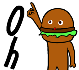 I am Hamburger sticker #9618120